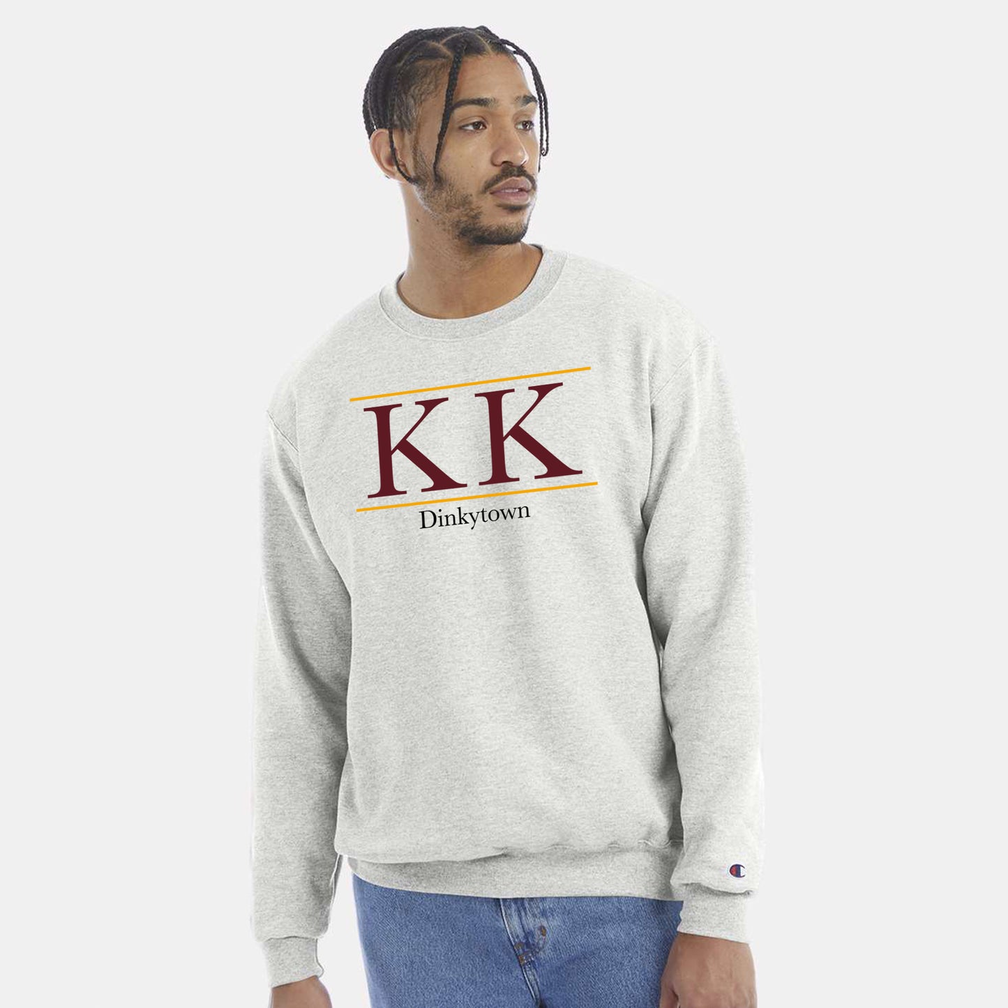 Klassik KK Dinkytown Crewneck - Silver Grey