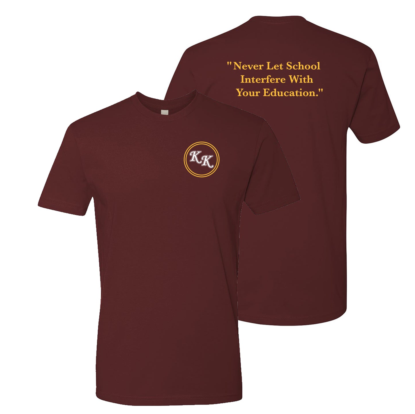 KK Dinkytown Education T-shirt - Maroon
