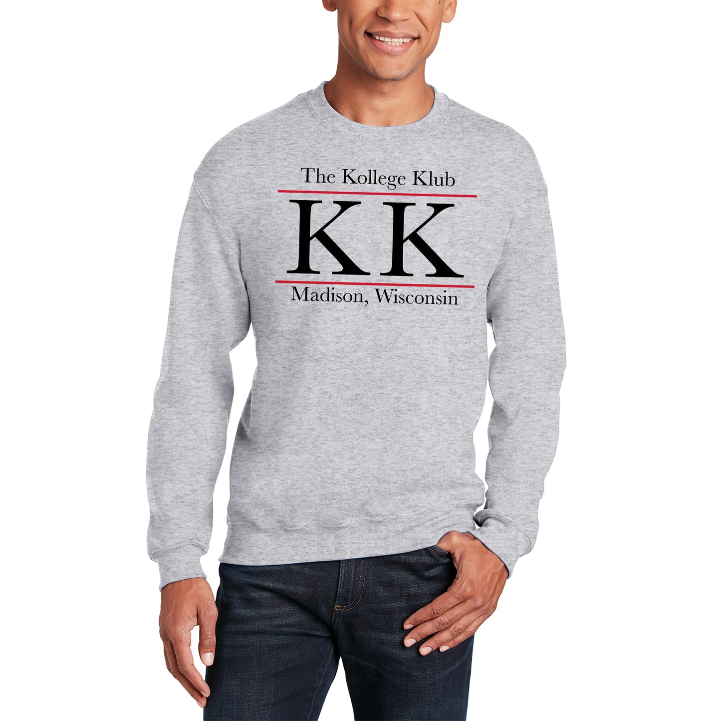 Klassik KK Crewneck - Ash